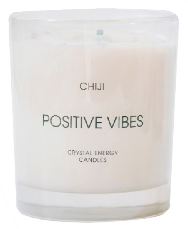 <span style="font-weight: 700;">2. Chiji</span> Positive Energy candles ($40, <a href="http://homeofchiji.com/" class="reflow-link" target="_blank">homeofchiji.com</a>).