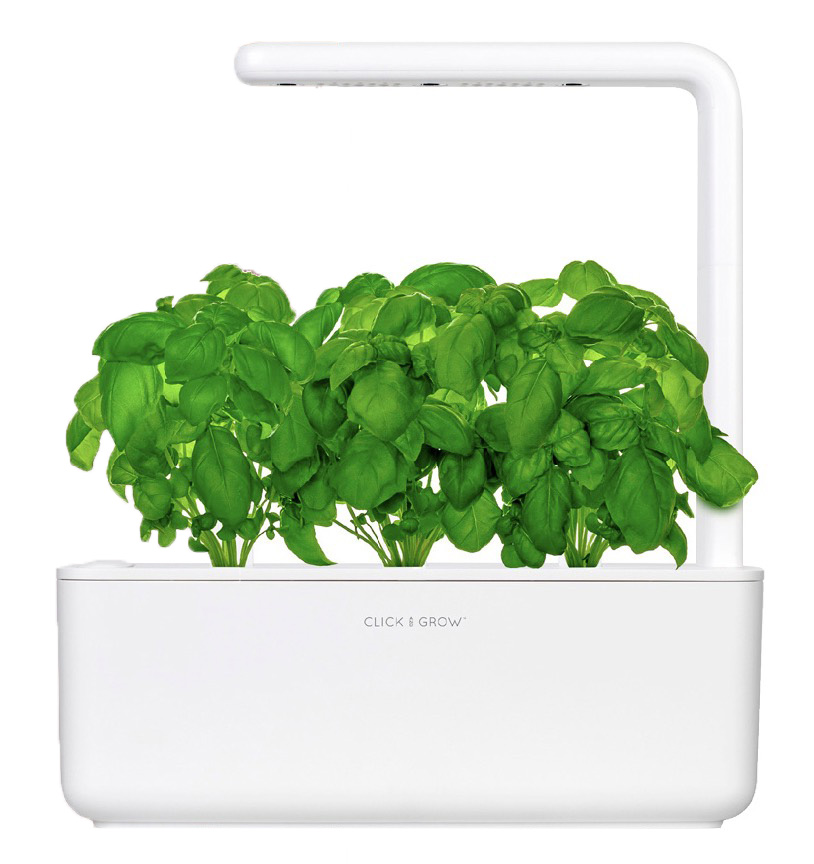 <span style="font-weight: 700;">Click and Grow</span> Smart Garden 3 ($100, <a href="http://clickandgrow.com/" class="reflow-link" target="_blank">clickandgrow.com</a>)